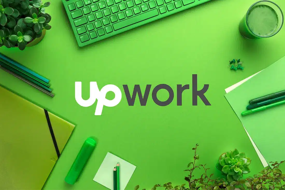 Freelance writer submitting proposals on Upwork to get paid to write from home