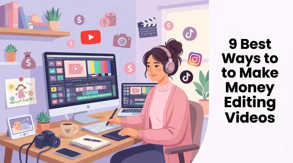 9 best ways to make money editing videos