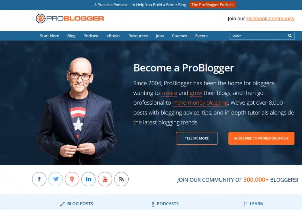 Freelance writer browsing ProBlogger job board for paid writing opportunities