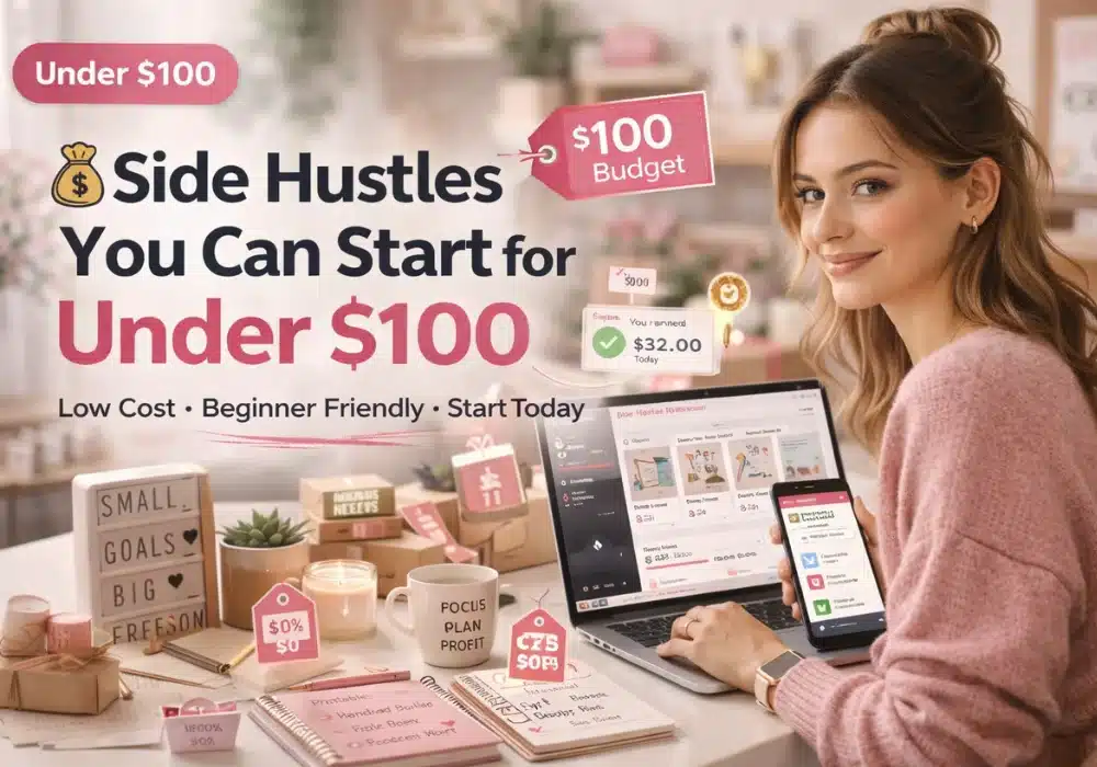 Side Hustles You Can Start for Under $100