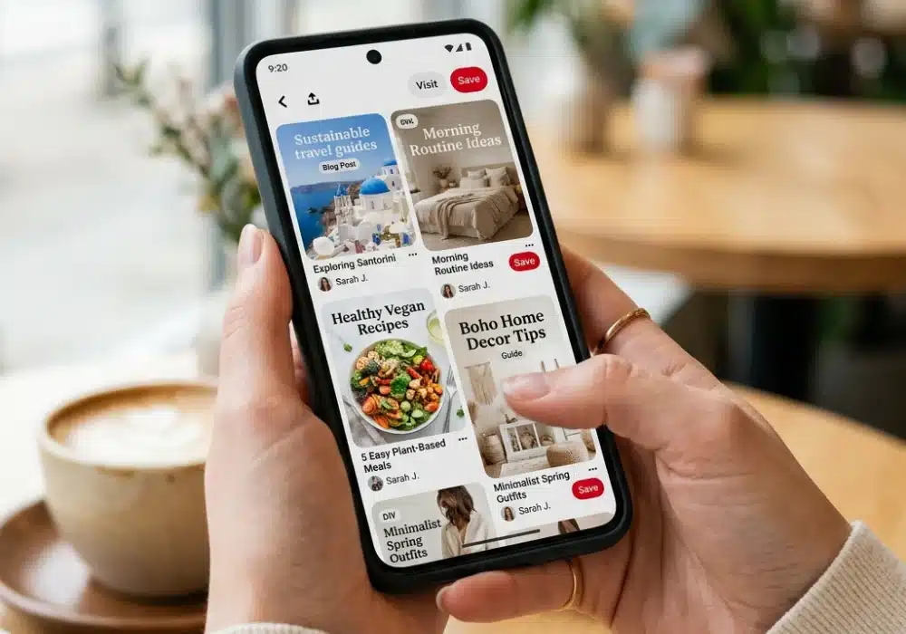 Pinterest profile optimized for a blog driving thousands of monthly visitors