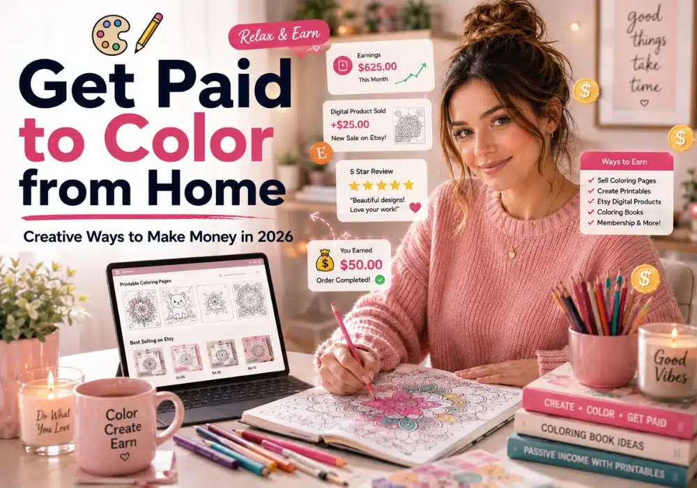 Get Paid to Color
