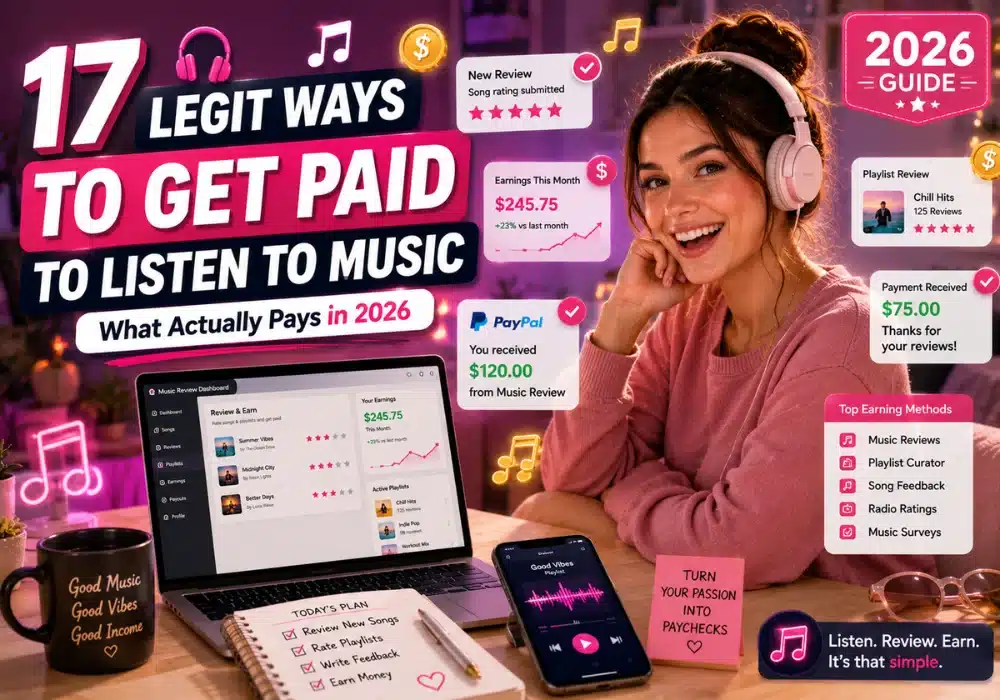 Get Paid to Listen to Music