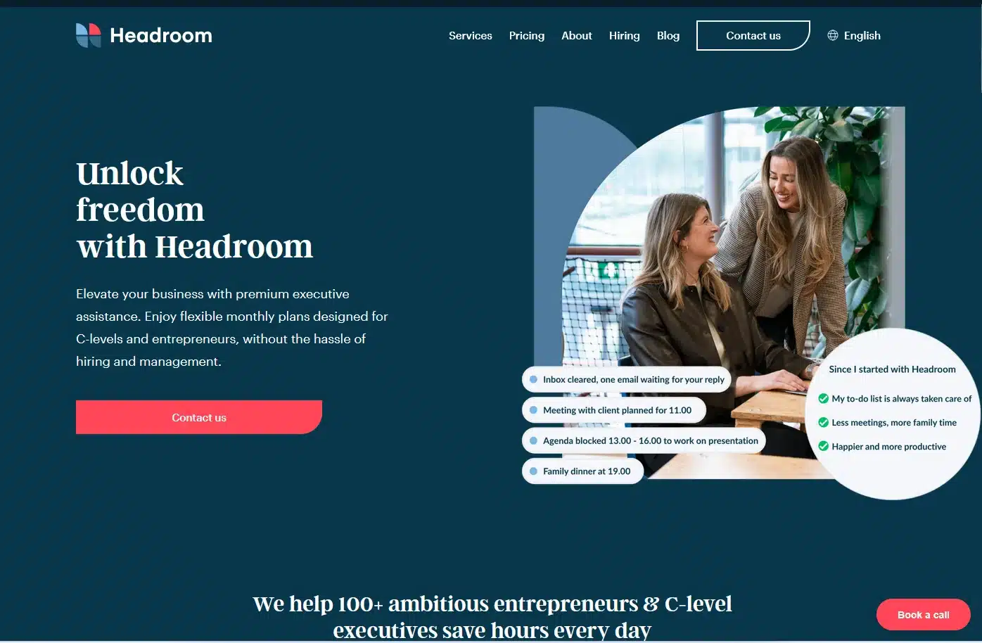 Headroom Executive Assistance