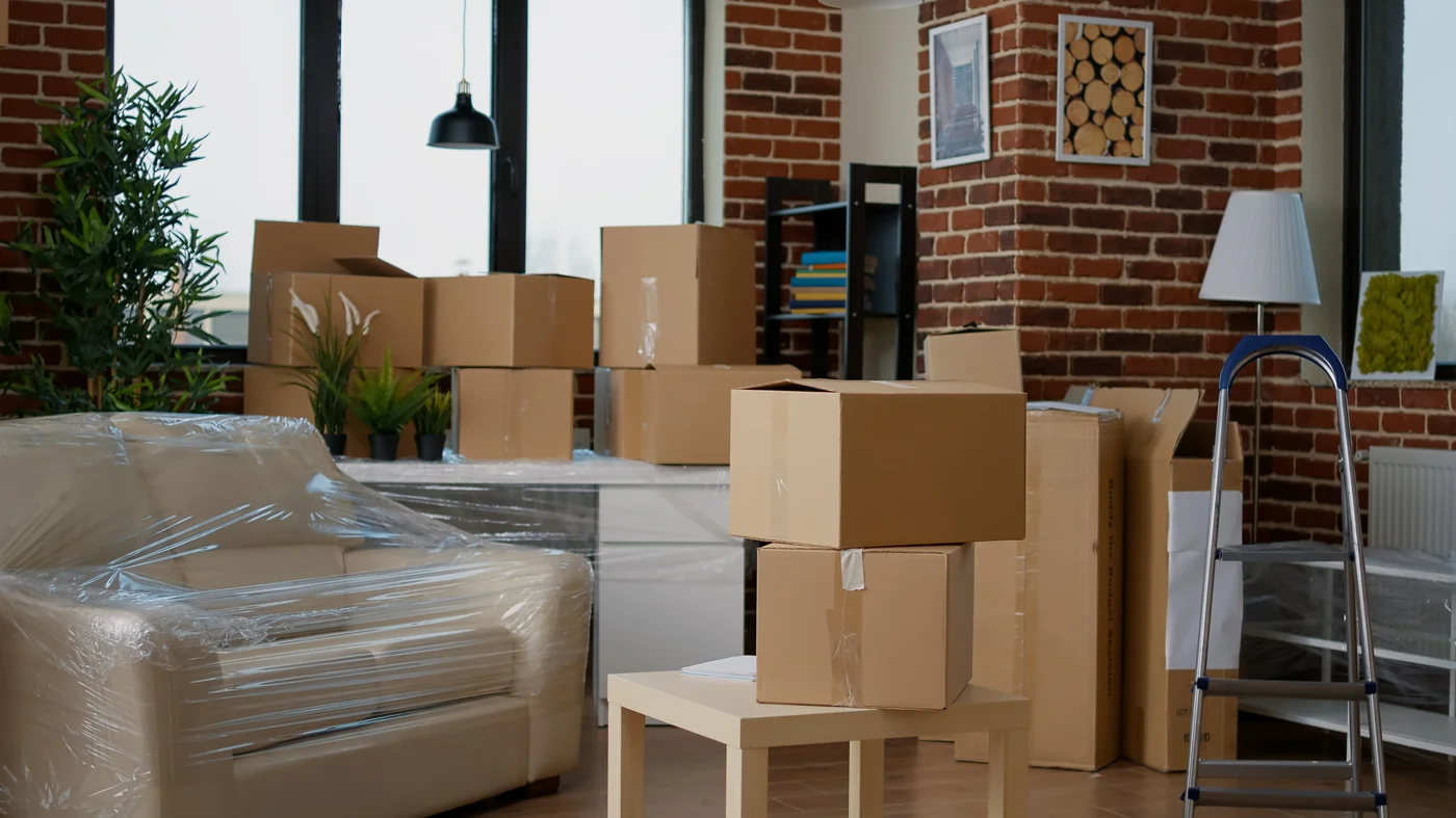 Clean and organized residential garage space with designated storage rental parking slots